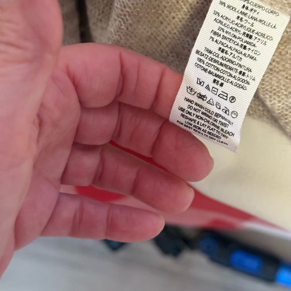 Free People Sadie Dolman Oversized Wool Blend Sweater Size Large - Picture 6 of 8